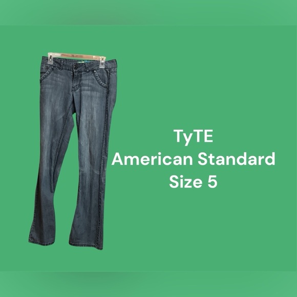 TYTE AMERICAN STANDARD JEANS SIZE 5 GENTLY WORN - Picture 1 of 3